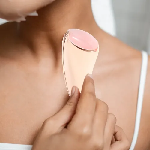 Rodillo Facial Masajeador Para Cara Y Ojos