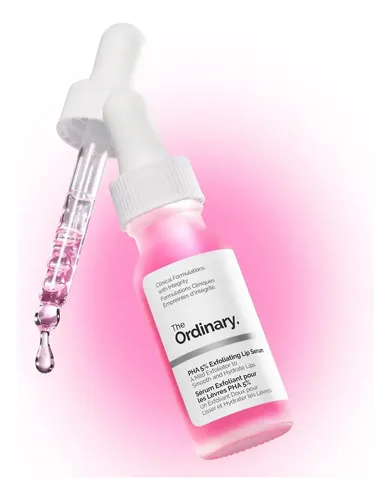 PHA 5% Exfoliating Lip Serum The Ordinary tratamiento exfoliante e hidratante para labios 15mL