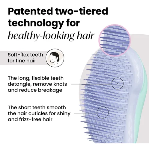 Cepillo Para Cabello Tangle Teezer Fine & Fragile Violeta