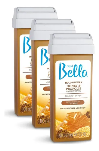 Depil Bella Rodillo Miel Propóleo 3-pack