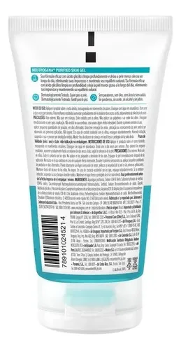Gel De Limpieza Neutrogena Purified Skin X 150 Gr.