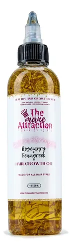 Aceite Herbal Para El Crecimiento Del Cabello The Mane Attra