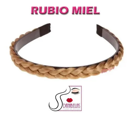 Extensiones Vincha Trenza Diadema Kanekalon Ideal Peinados