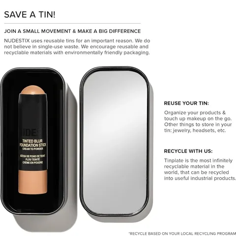 Maquillaje Nudestix Stick Difuminador (tinted Blur)