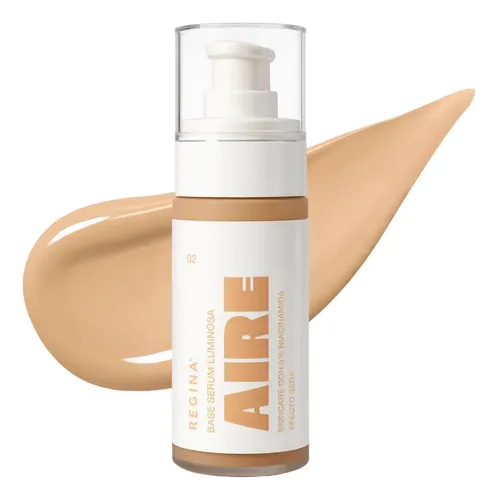 Base De Maquillaje Fluida Regina Aire Serum Niacinamida 30ml