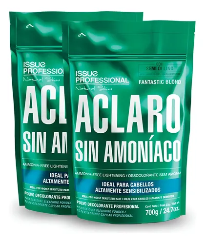 Issue Polvo Decolorante Sin Amoniaco Fantastic Blond Kit X 2