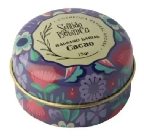 Bálsamo Labial Vegano De Natural Cacao – Sentida Botánica