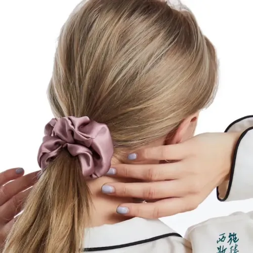 24pzas Scrunchies Donas Para Cabello Accesorios Ligas