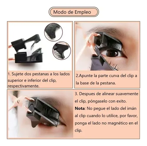 Wg Pestañas Magnéticas, Kit De Pestañas Magnéticas