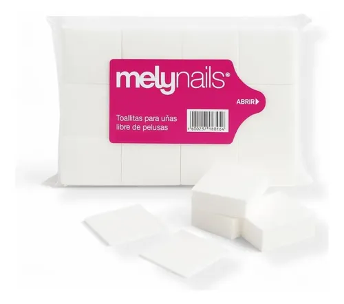 Kit Removedor Uv Broches Wipes Aluminio Semipermanente Mely