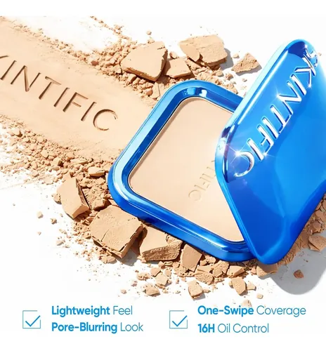 Base De Cobertura Total Skintific 03 Petal Polvo Compacto