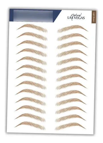 Tatuaje De Cejas Impermeable Bliss And Beyond Usa 12 Pares