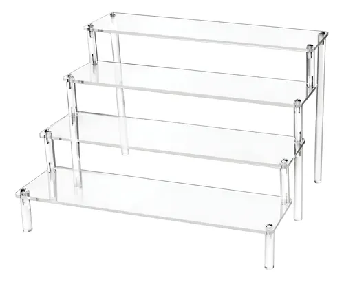 De 4 Niveles Organizador De Maquillaje Acrilico Exibidor .