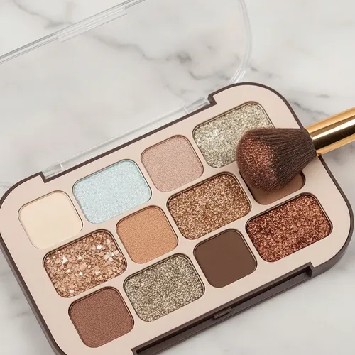 Paleta de Sombras Saniye Its Cocoa Chocolate de 12 Tonos