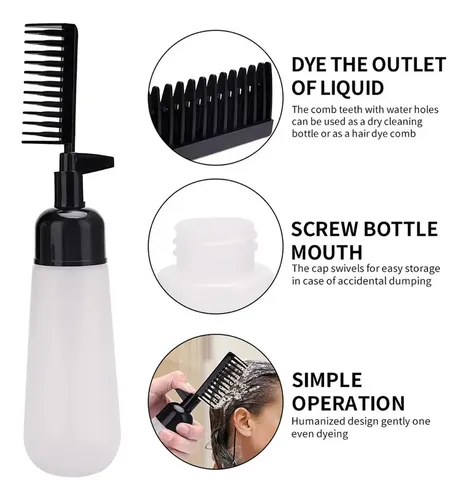 21pcs Herramientas Para Teñir El Cabello Botella De Kkk