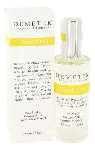 Colonia En Aerosol Demeter Angel Food De Perfume, 120 Ml/4 Oz, Para Mujer
