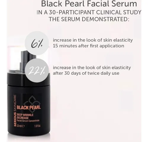 Serum Antiarrugas Black Pearl De Serious Skincare 1 Oz