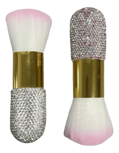 2pcs Brocha Polvo Grande Suave Herramienta Maquillaje