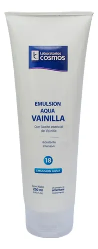 Crema Hidratante Vainilla Piel Suave Y Flexible
