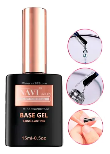 Base Coat Navi 15ml. Uñas Uv/led Semipermanente