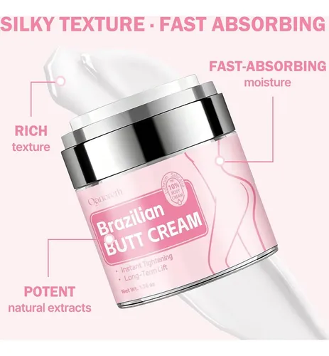 Crema Reafirmante Para Glúteos Y Cuerpo, 50g