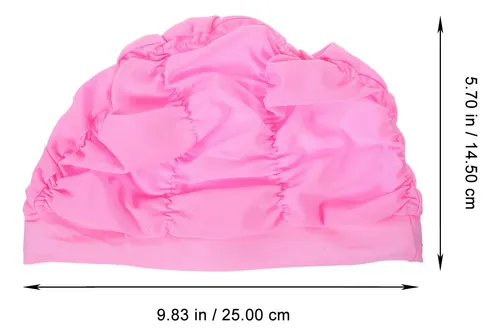 Gorro De Natación Wrinkle Wrinkle Para Mujer