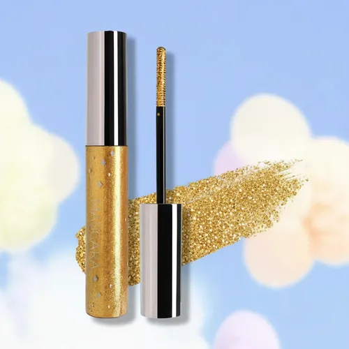 Mascara Glitter Colores Brillo Pestañas Largas Fiesta 6g