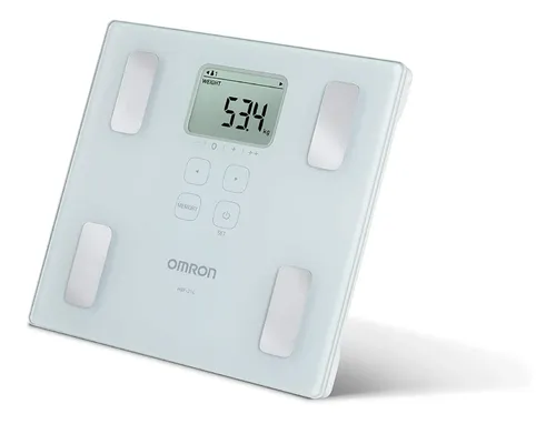 Balanza Personal Digital Baño Omron Calcula Masa Corporal Hbf-226