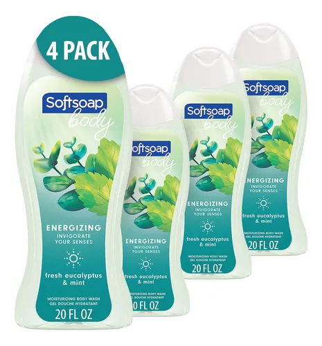 Jabón Líquido Corporal Softsoap Eucalipto Y Menta Hidratante