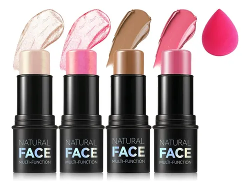 Juego De Barras De Maquillaje Multiusos For Contorno E