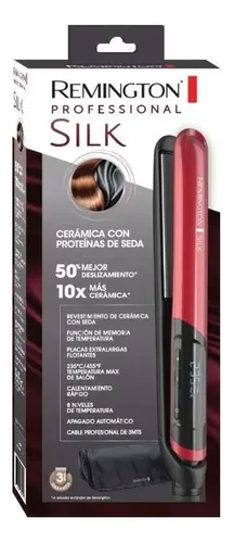Planchita de pelo Remington Professional Silk S9600 roja
