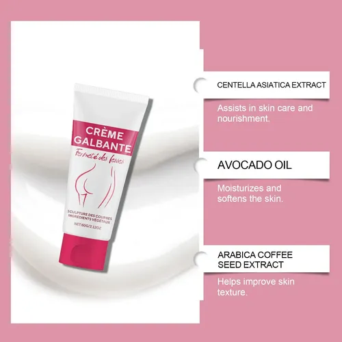 Crema Reafirmante Para Glúteos, Hidratante Profunda, Reafirm