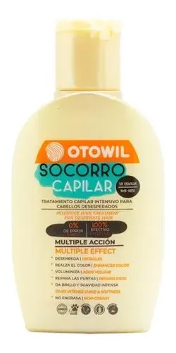 Otowil Socorro Capilar Sin Enjuague Caja X 6un Frasco 60gr