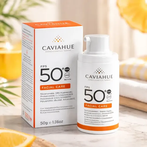 Caviahue Facial Care Fps50+ Toque Seco 50g Fciafabris