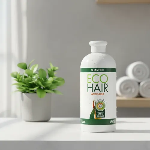 Eco Hair Shampoo Anticaída Fortalecedor Cabello Grande
