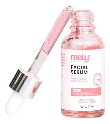 Serum Facial 4 En 1 Colágeno, Glicerina, Ácido Hialurónico