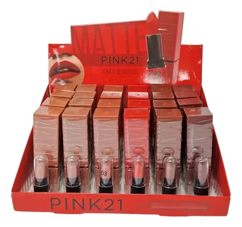 Labial Matte En Barra Intense Pink 21