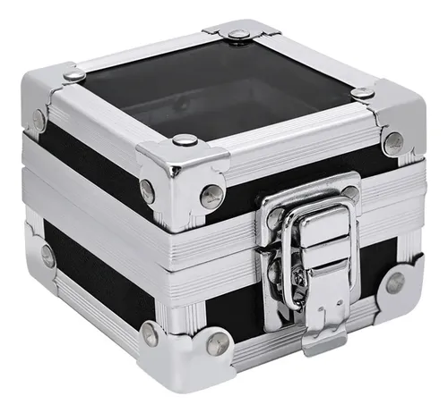 Nail Drill Grinding Bit Holder Box,professional Nail Silver