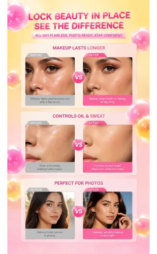 Spray Fijador De Maquillaje Para Acabado Natural 1#