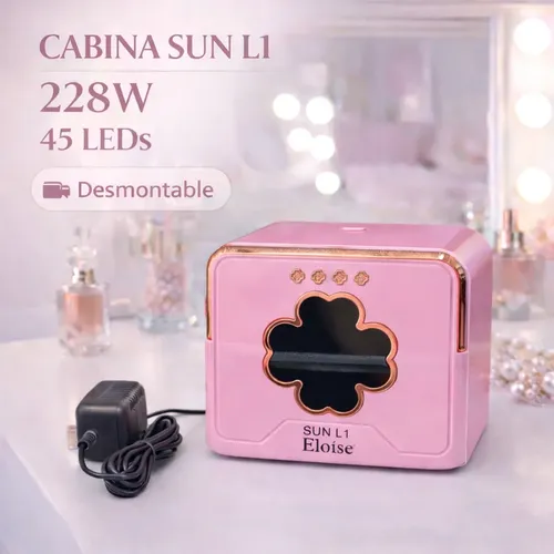 Cabina Uñas Lámpara Uv Sun L1 45 Leds 228w Manicura Eloíse