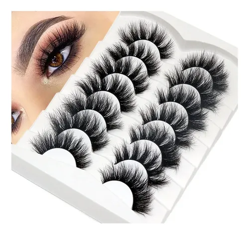Pestañas Postizas Losha Lashes Fluffy 7 Pares Style1
