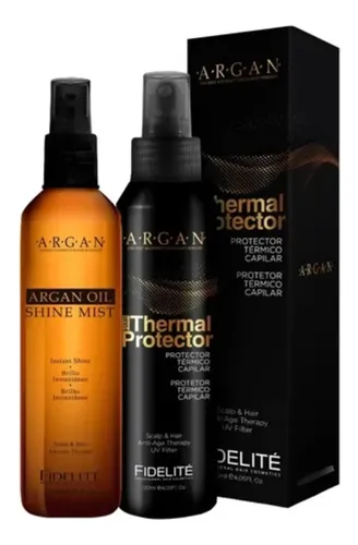 Fidelite Shine Mist Argan Oil X120ml Brillo Instantaneo