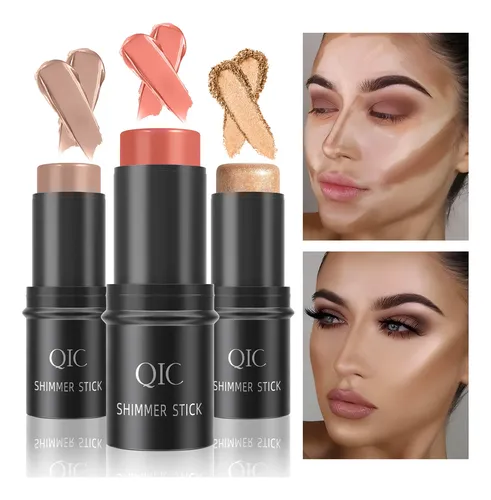Set De 3 Unidades De Maquillaje Facial For Contorno 2026