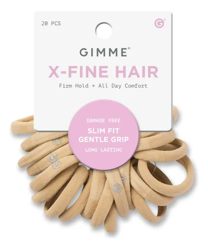 Cintas Para El Pelo Gimme X-fine Slim Fit Gentle Grip Blonde