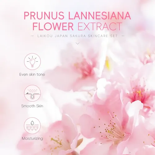 ~confiableset Laikou Sakura Skin Care Pro, Iluminador E .