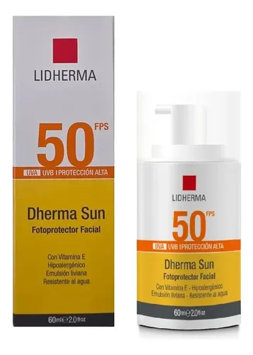 Dherma Sun Fotoprotector Facial Fps 50 Protección Uvb/uva