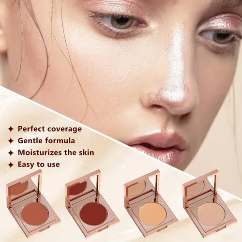 Corrector De Ojeras Voyocuge Cc 10ml Piel Clara Con Brocha