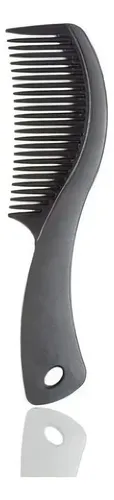 Peine Grande Con Mango 20cm Plástico Basicare Modelo 3702 Para Cabello Mojado