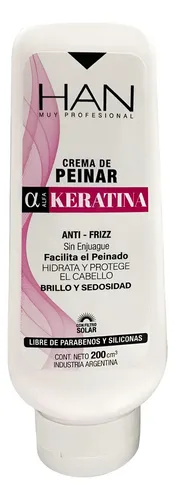 Kit X 2 Crema De Peinar Alfa Keratina X 200ml Han
