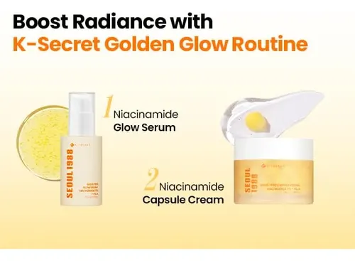 Ksecret – Seoul 1988 Glow Serum: Niacinamide 15% + Yuja Mixta Día/noche